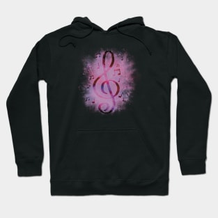 Composer music clef Hoodie